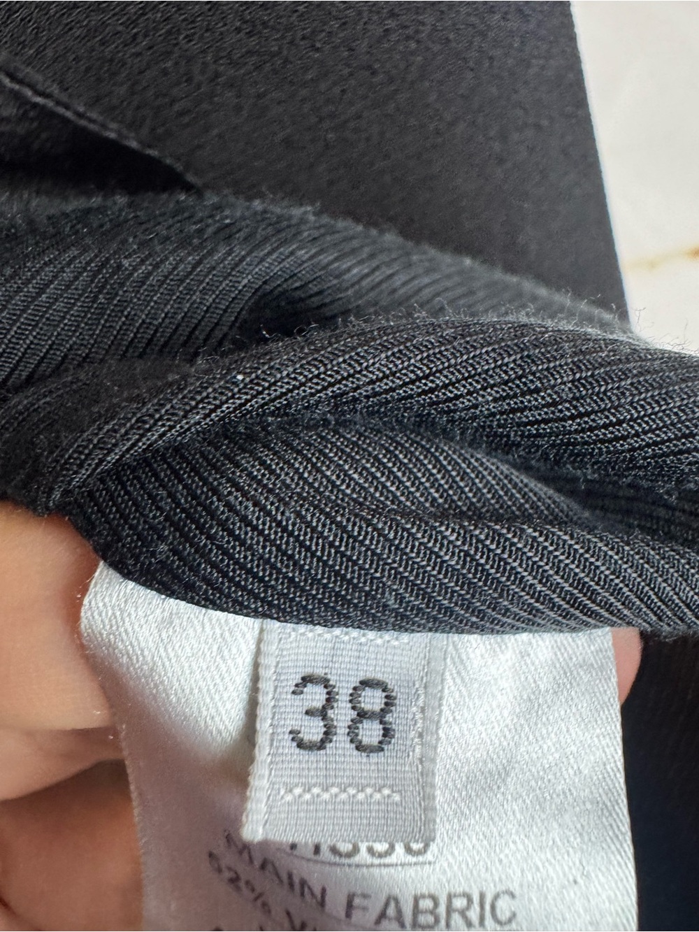 Balmain | Black Double-Breasted Tuxedo Jacket, EU 38 - Picture 8 of 16